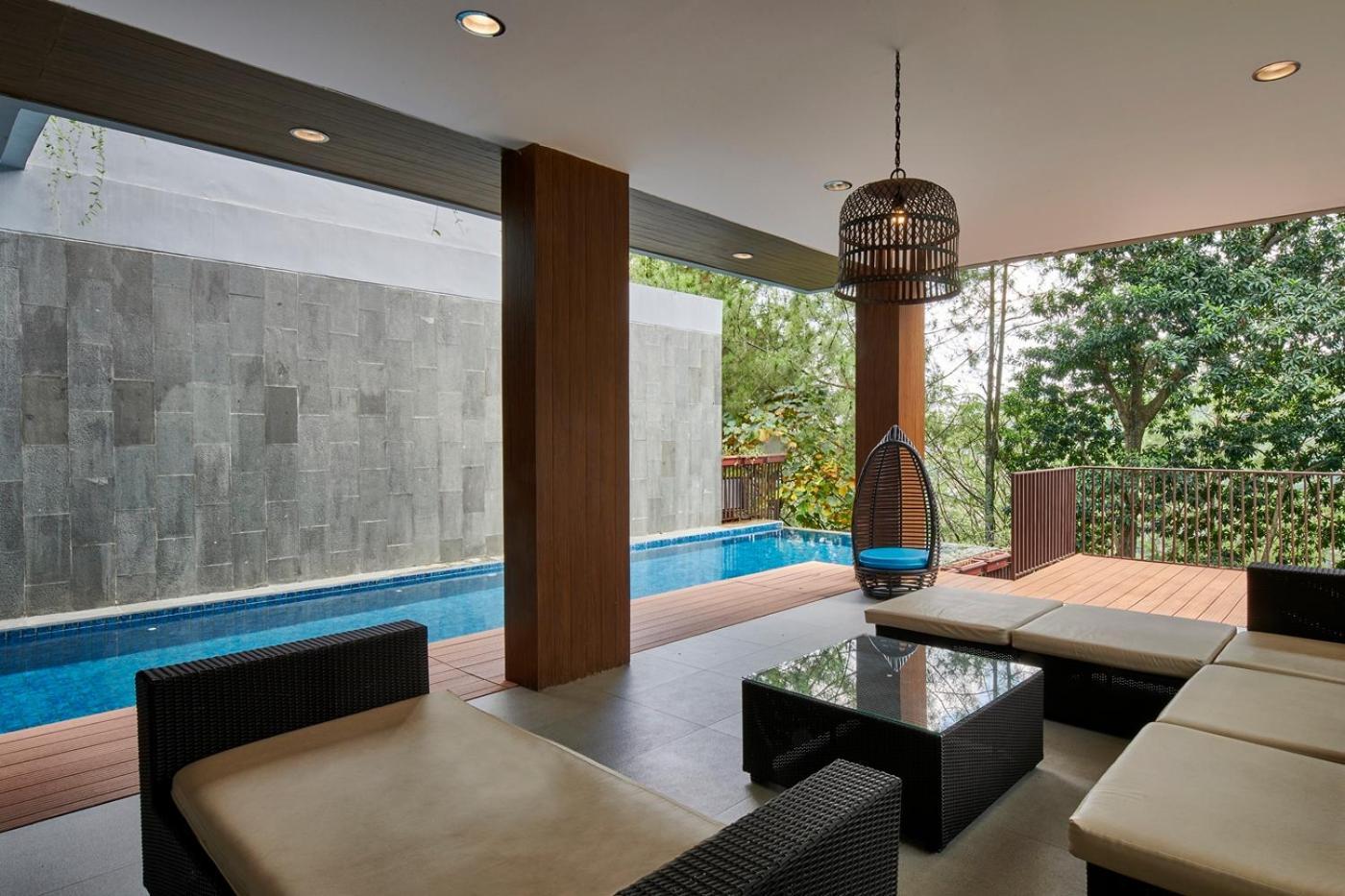 Asmaya Hill View Villa 7 Bedrooms With A Private Swimming Pool Bandung Buitenkant foto