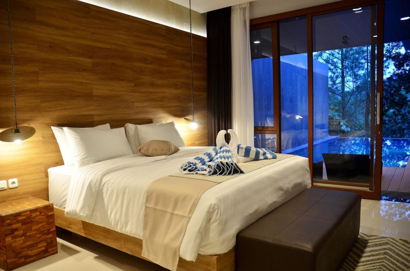 Asmaya Hill View Villa 7 Bedrooms With A Private Swimming Pool Bandung Buitenkant foto